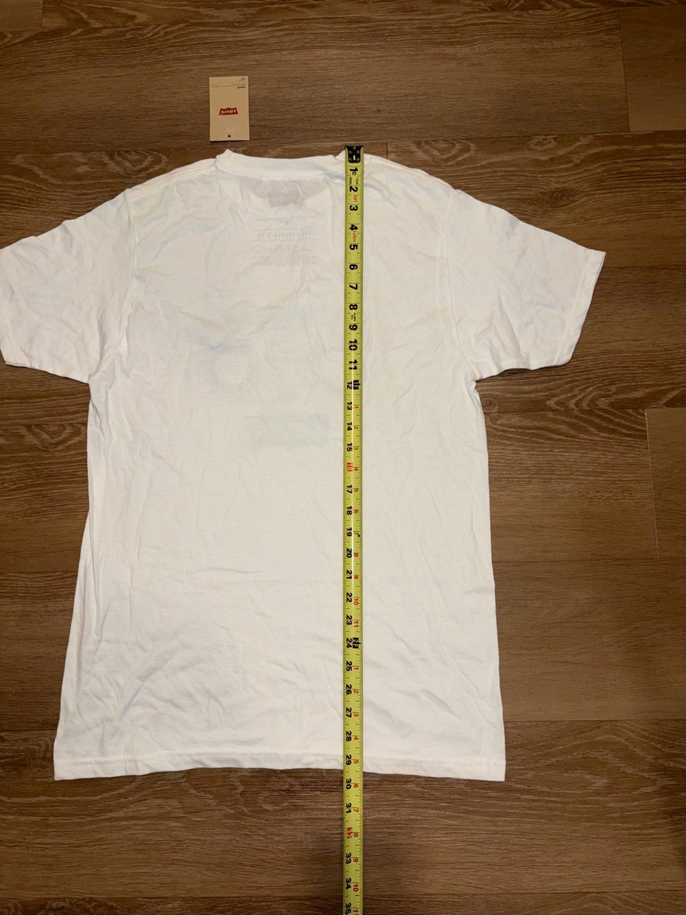 Levi’s Graphic T-Shirt Mens Medium White Boombox Short Sleeve Casual Tee New - Picture 7 of 7